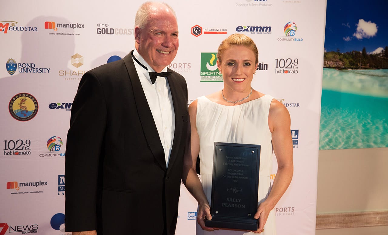SALLY PEARSON NAMED GOLD COAST SPORTS STAR OF THE YEAR
